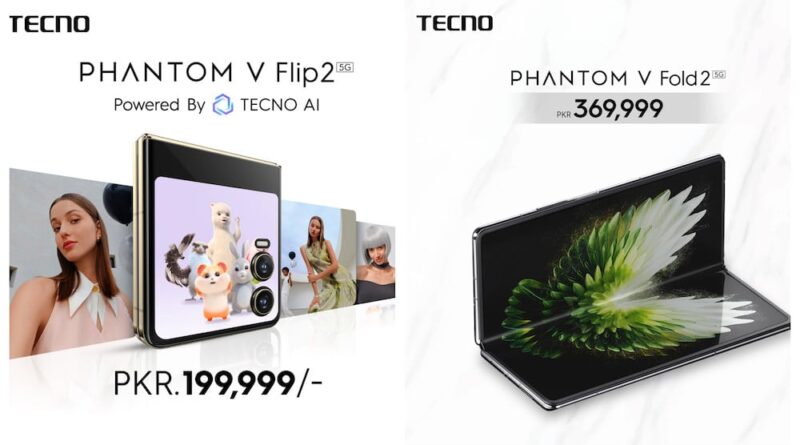 TECNO Unveils PHANTOM V Fold2 & Flip2 5G Redefining Innovation & Style