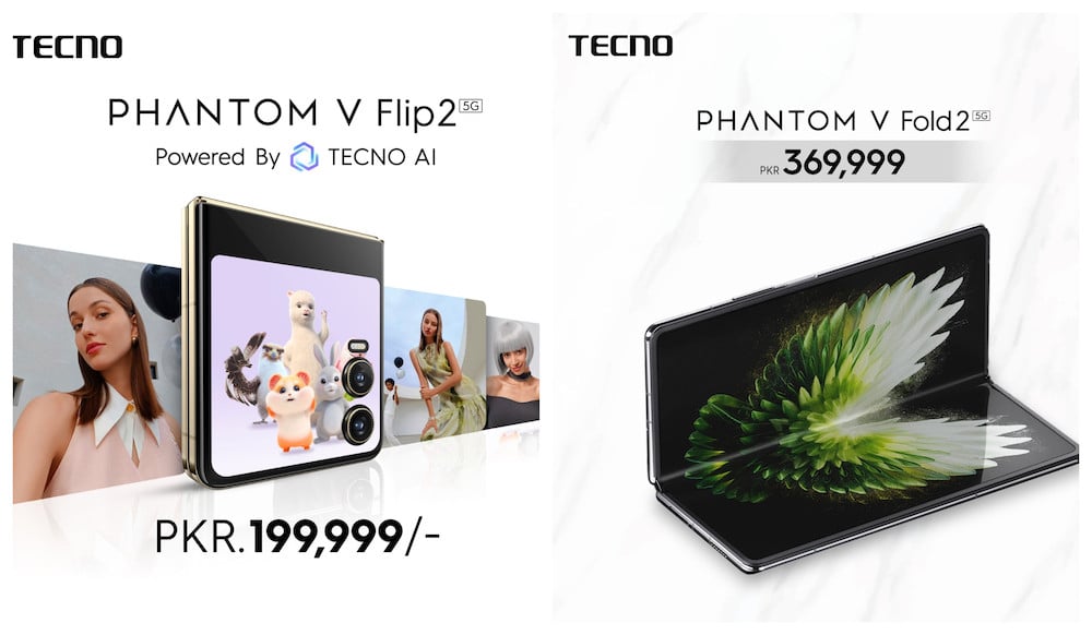 TECNO Unveils PHANTOM V Fold2 & Flip2 5G Redefining Innovation & Style