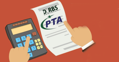 PTA mobile tax check online