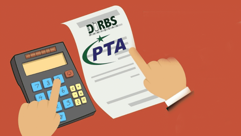 PTA mobile tax check online