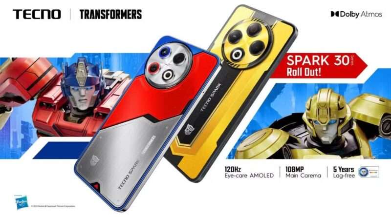 Fully-Featured TECNO’S SPARK 30 Pro, Transformer Edition – Available Now!