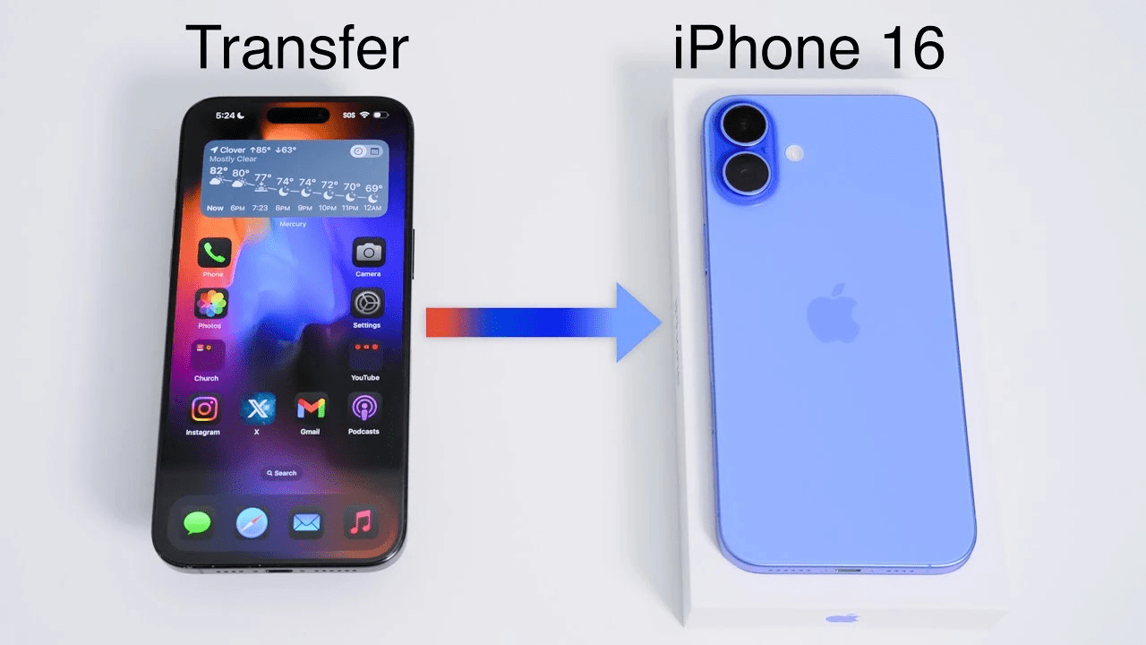 Transferring Data from Your Old Phone to Your New iPhone 16 A Step-by-Step Guide