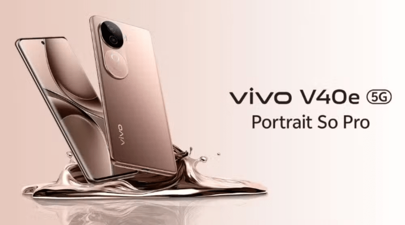 Vivo Launched the Latest V40 Series Addition, the V40e 5G in Pakistan