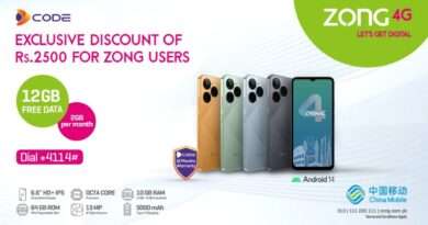 Zong in Partnership with DCode Offers Affordable Data Bundle with Cygnal 4 Lite