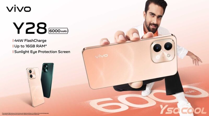 vivo Y28 Now Available with 6GB + 6GB Extended RAM Variant