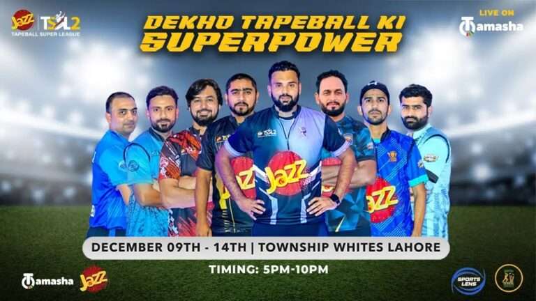 Jazz Tape Ball Super League Kicks Off in Lahore to Celebrate Street Cricket