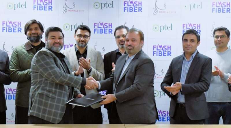 PTCL Partners with Mumtaz City to Empower 2,000 Homes with its Flagship High-Speed Internet ‘Flash Fiber’