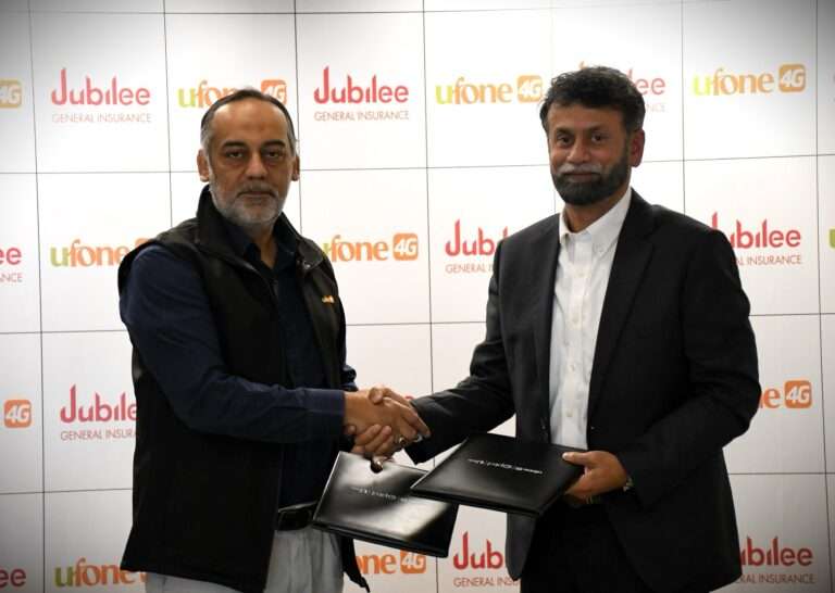 Ufone 4G Announces a Partnership with Jubilee Insurance to Launch General Insurance Service