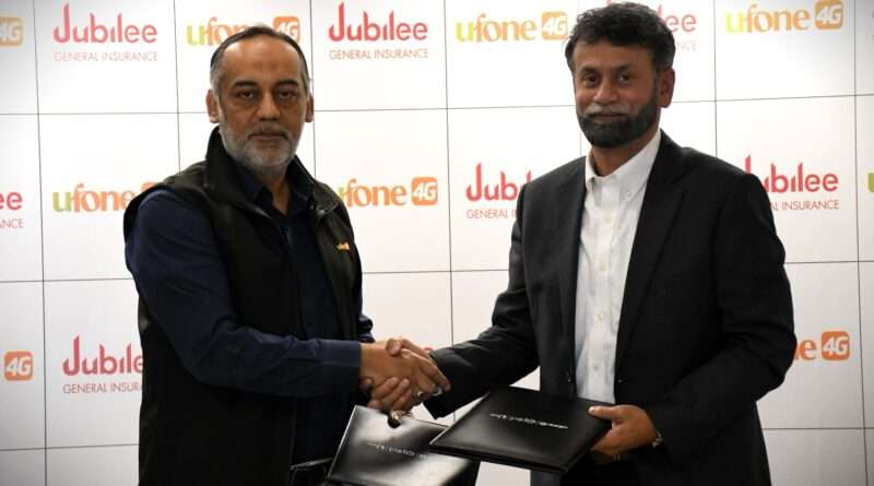 Ufone 4G Announces a Partnership with Jubilee Insurance to Launch General Insurance Service