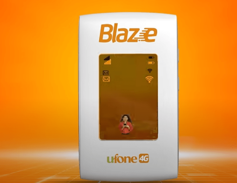 Ufone Blaze 4G Monthly and Long-Term Data Packages