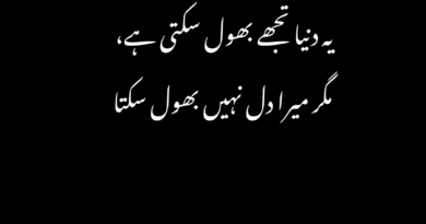 best sad poetry in urdu