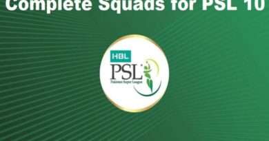 PSL 10 Final Squads After the Draft