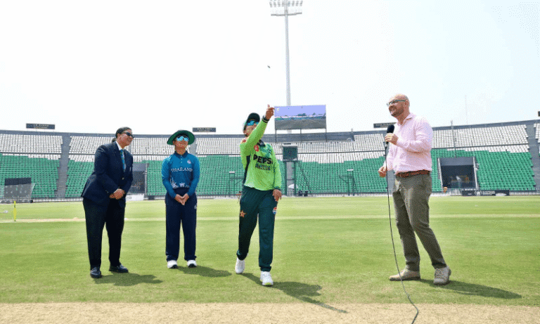 Pakistan Opts to Bat First in Crucial Women’s World Cup Qualifier Against Thailand  Women’s World Cup qualifier