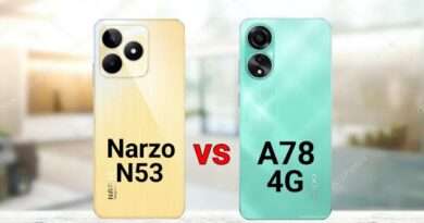 Oppo A78 vs Realme Narzo N55
