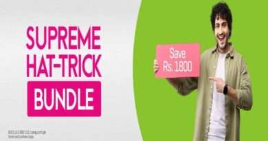 Zong Supreme Hattrick Bundle 3 months of Seamless Connectivity for Just Rs 3,000