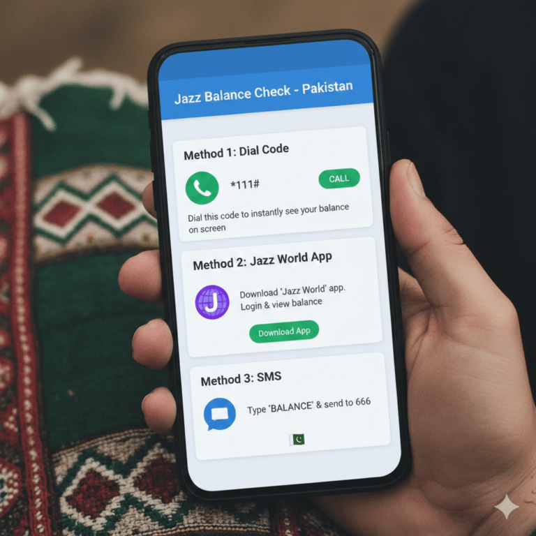 How to Check Telenor Balance in Pakistan
